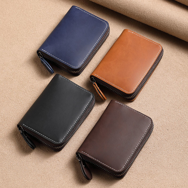 Women's & Men's & Large Capacity Matte Leather Feeling Multiple Card Holder
