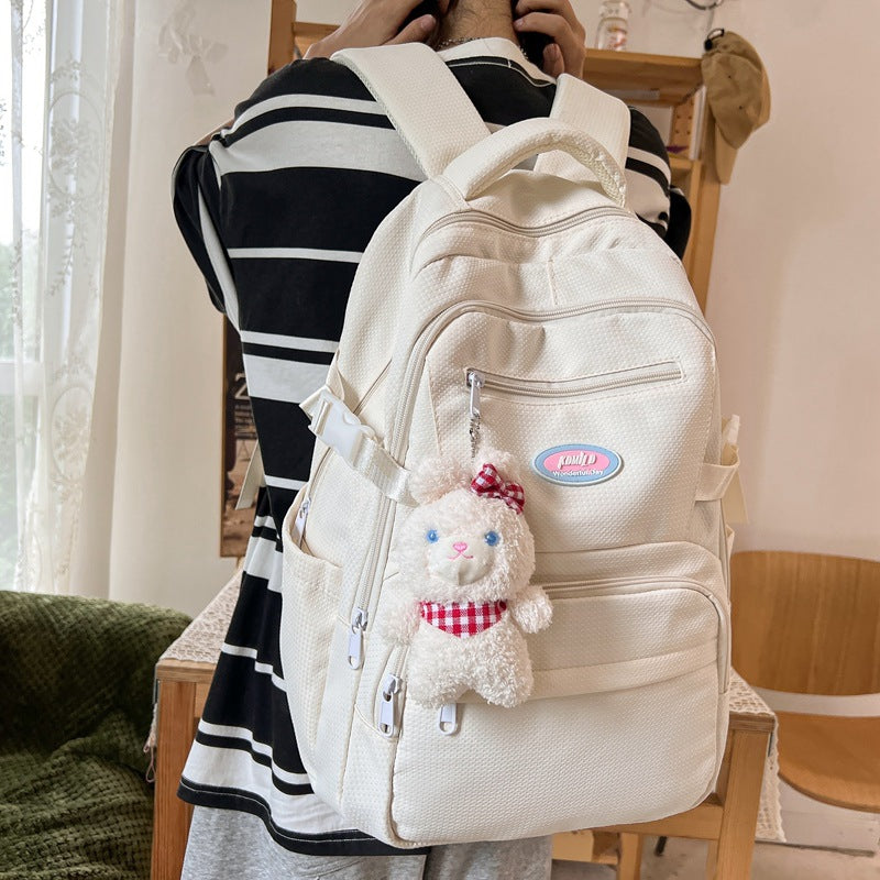 Female Korean College High Junior Large Middle School Students' Schoolbags