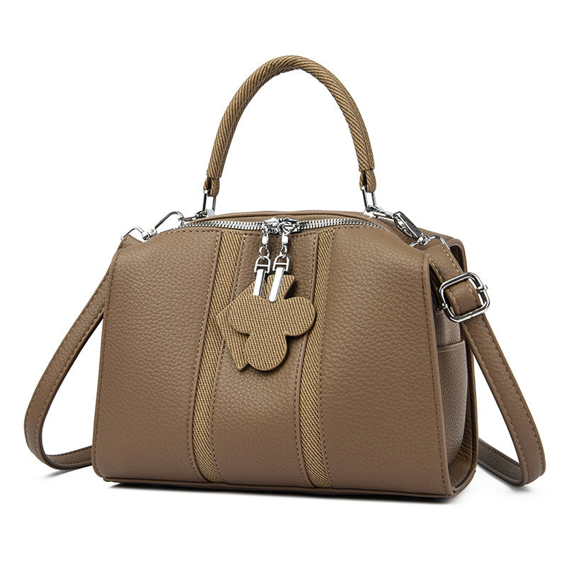 Women's Popular Autumn Fashion Texture Trendy Portable Shoulder Bags