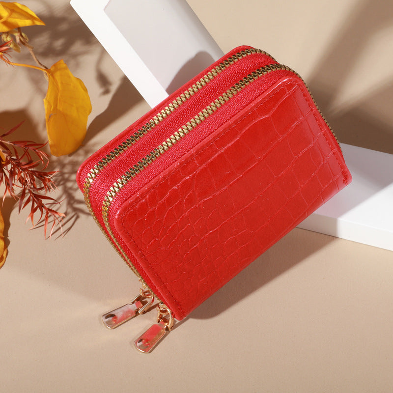 Women's Graceful Clutch Crocodile Pattern Fashion Ladies Wallets