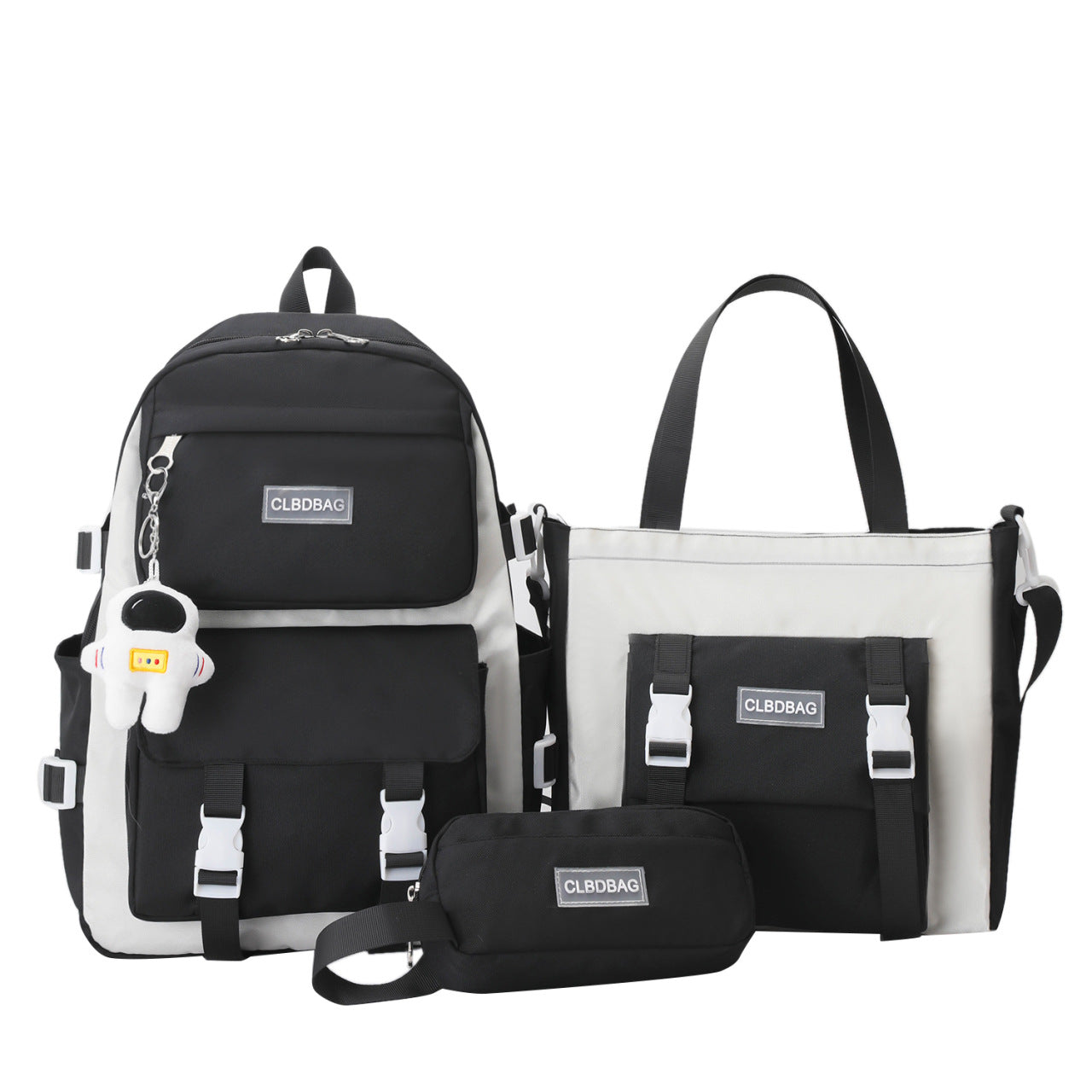 Female Junior High Primary Grade To Middle School Students' Schoolbags
