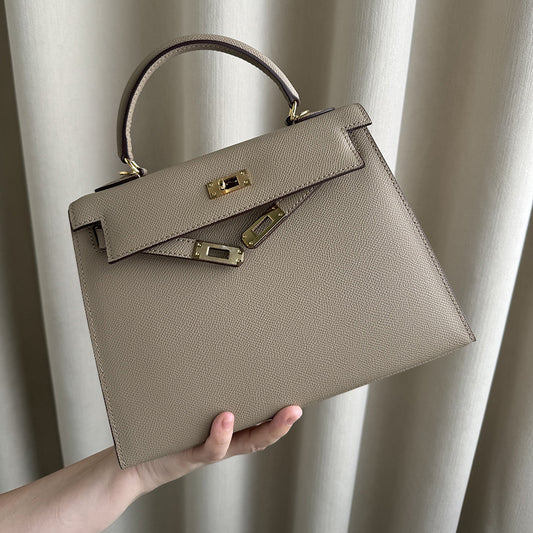 Women's High-grade Temperament Palm Print Kelly Trendy Handbags