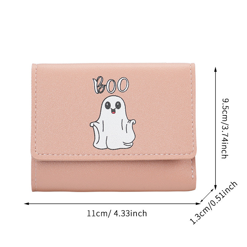 Women's Personality Short Three-in-one Trend Mini Ladies Wallets