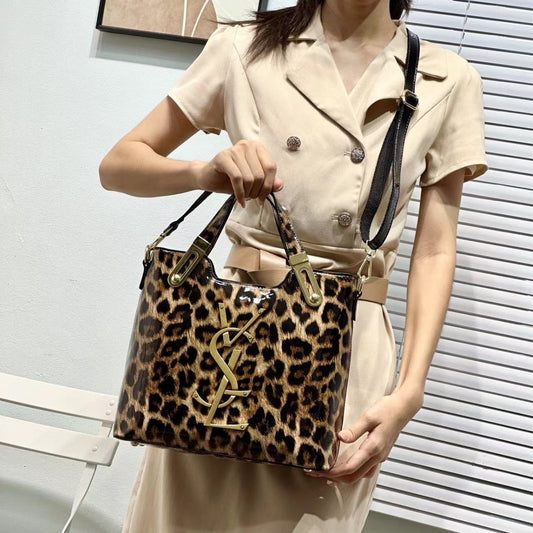 Women's Large Capacity Mother's Elegant Genuine Leather Handbags