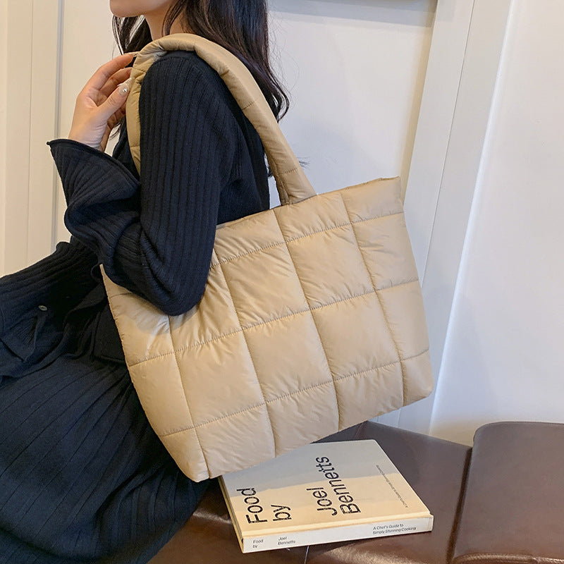 Fashion Cotton Coat Western Style Winter Shoulder Bags