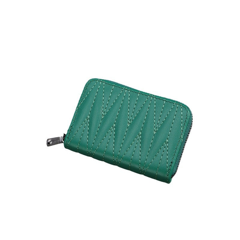 Women's Short Solid Color Spring Zipper Ladies Wallets