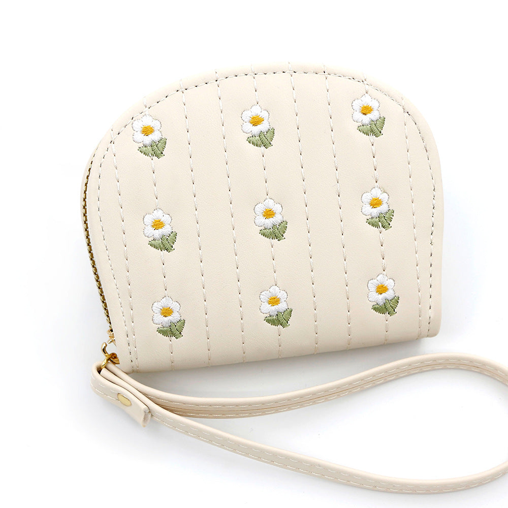 Shell Shape Hand Holding Large Capacity Card Holder