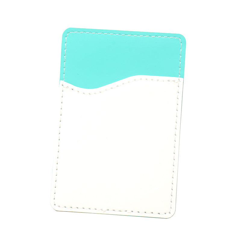 White Blank Mobile Back Sticker Cover Card Holder