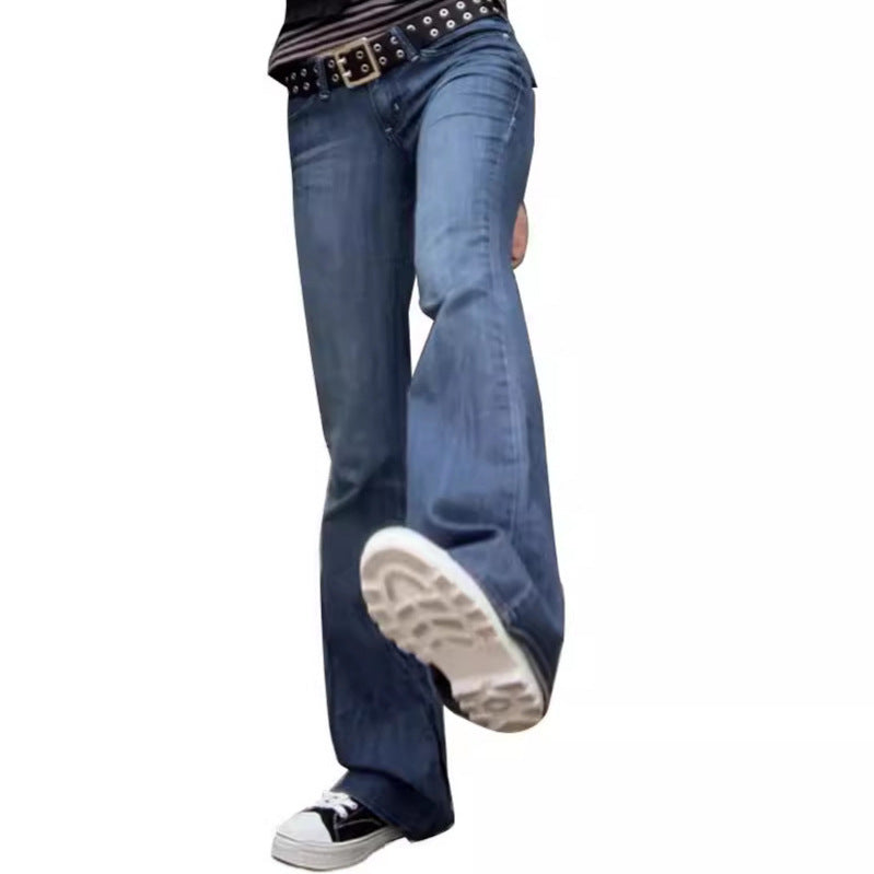 Women's Retro Simple Casual Slimming Fashionable For Jeans