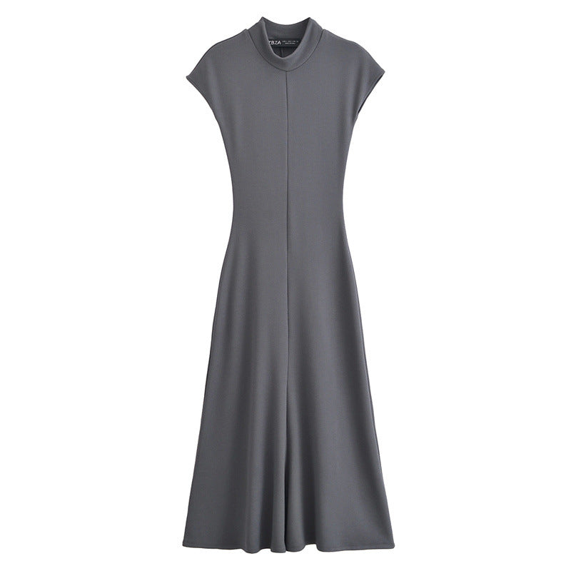 Women's Spring Dress Slim Fit Casual Solid Dresses