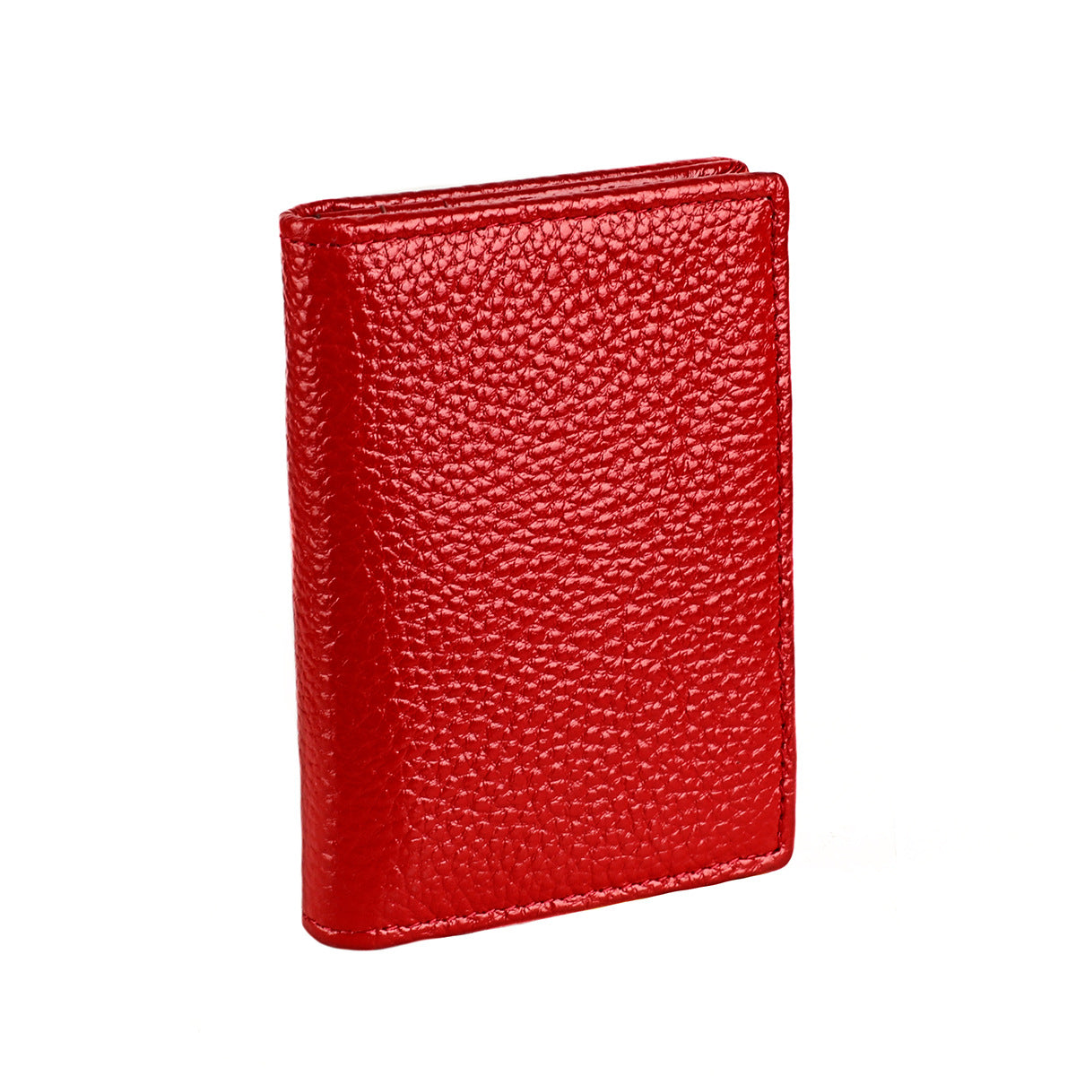 Leather First Layer Clip Bank Hand Card Holder