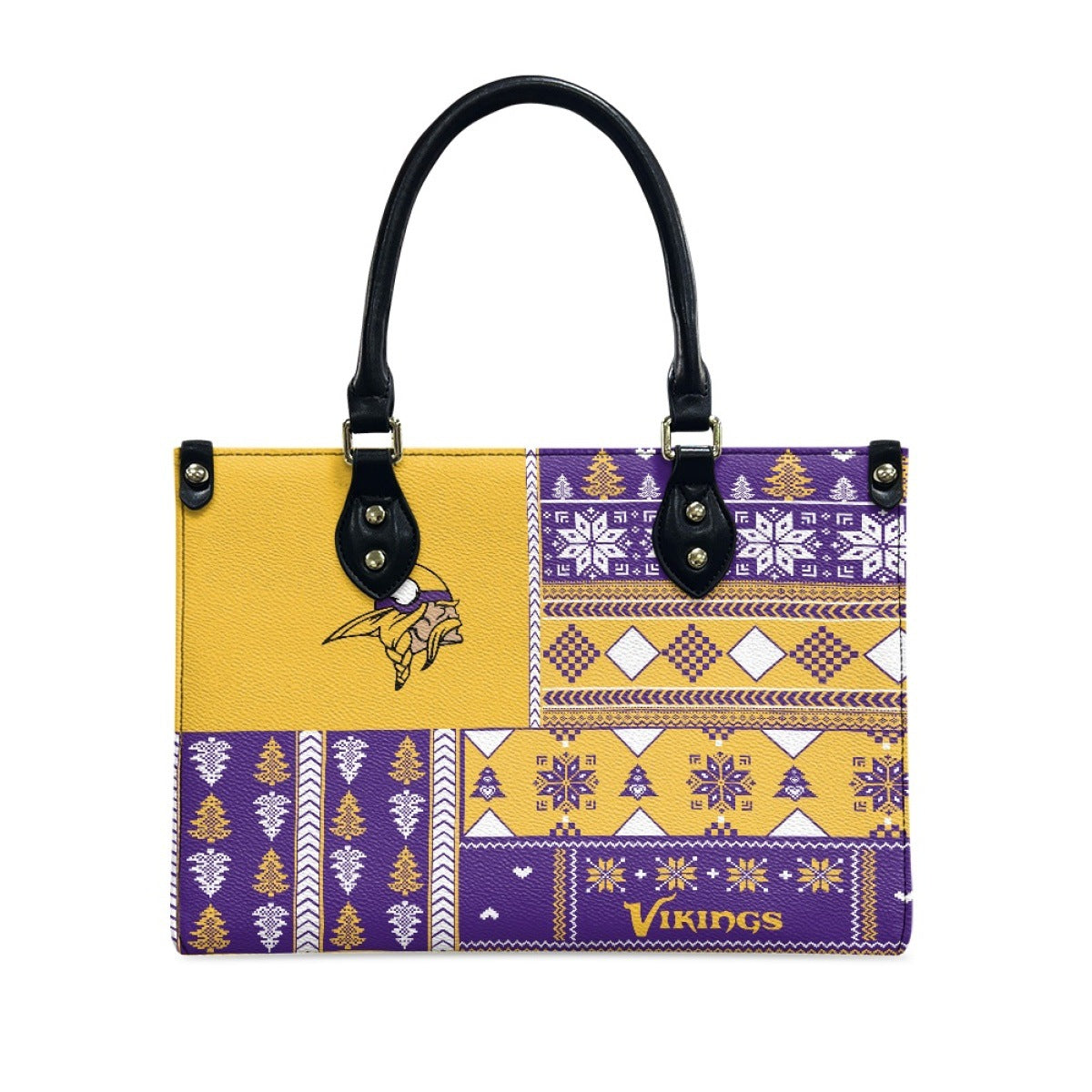 Women's San Francisco People Christmas Pattern Element Handbags