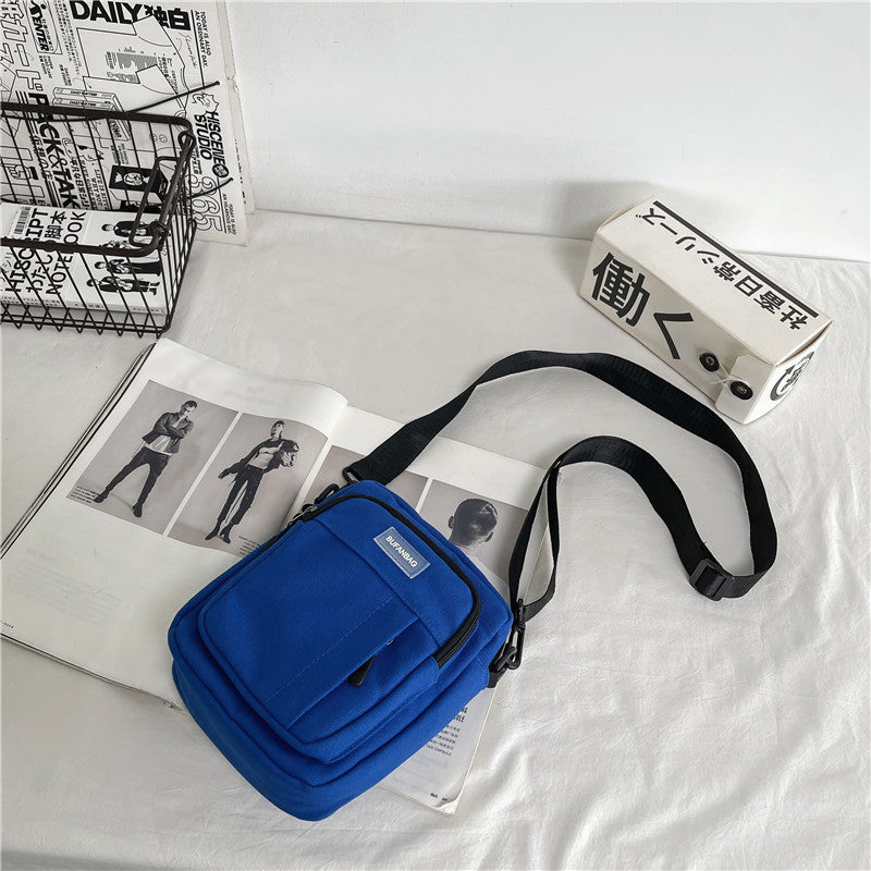 Men's Versatile Canvas Leisure Fashion Fashionable Men's Messenger Bags
