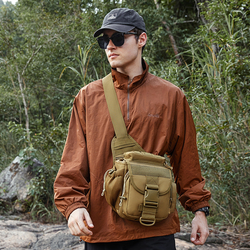 Men's Large Capacity Saddle Lure Accessory Fishing Sports Backpacks