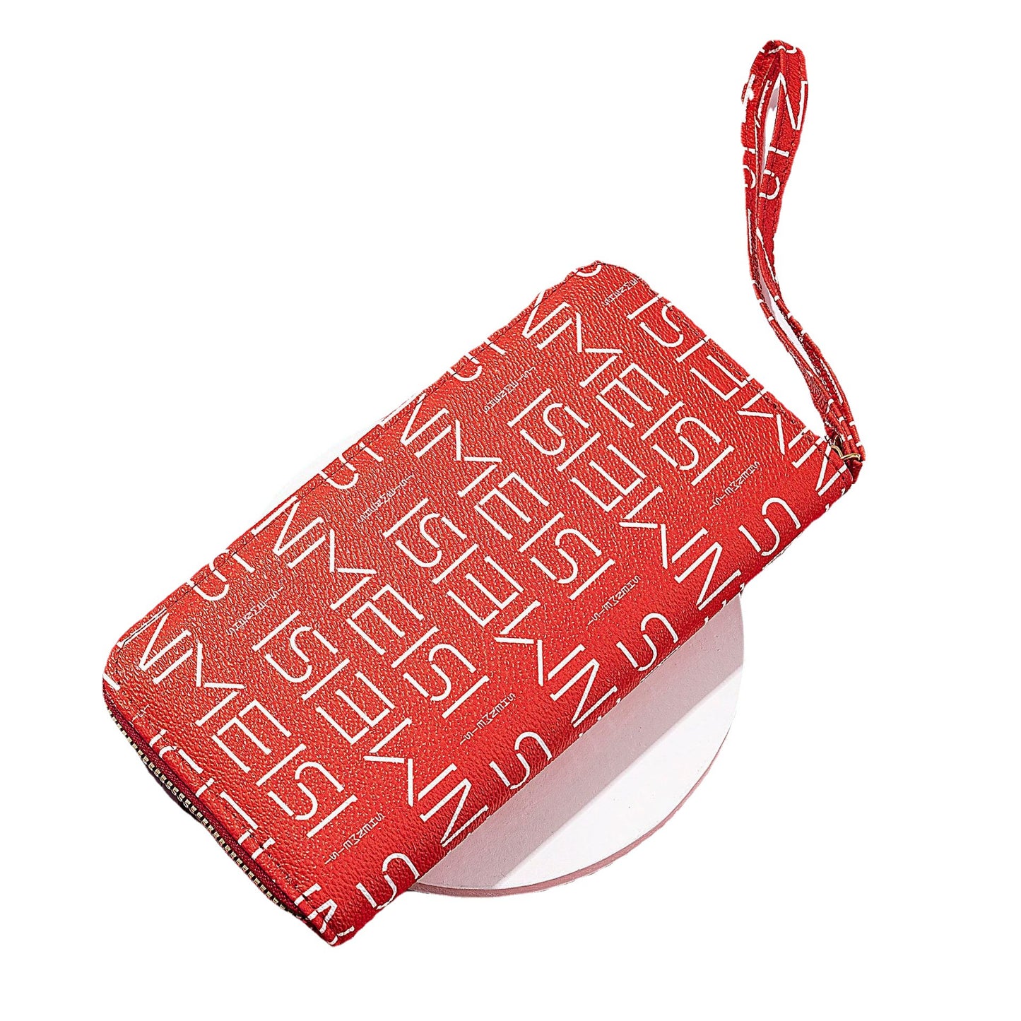 Women's Korean Style Wrist Son Mother Long Zipper Ladies Wallets