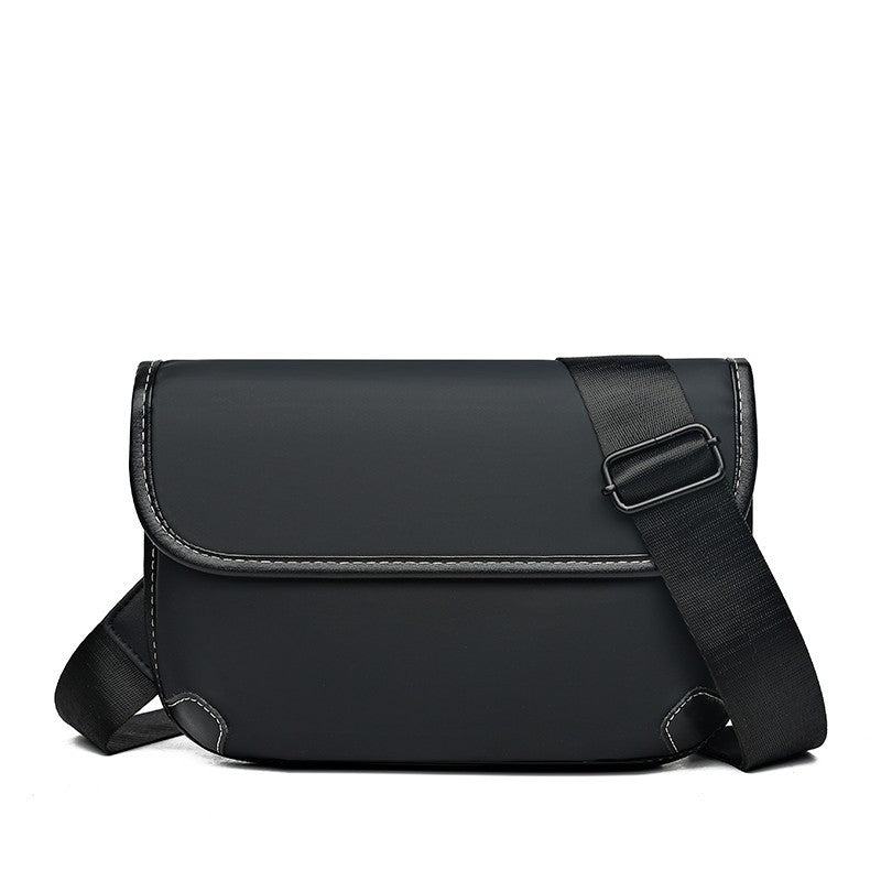 Men's Fashion Woven Pattern Street Korean Style Men's Shoulder Bags