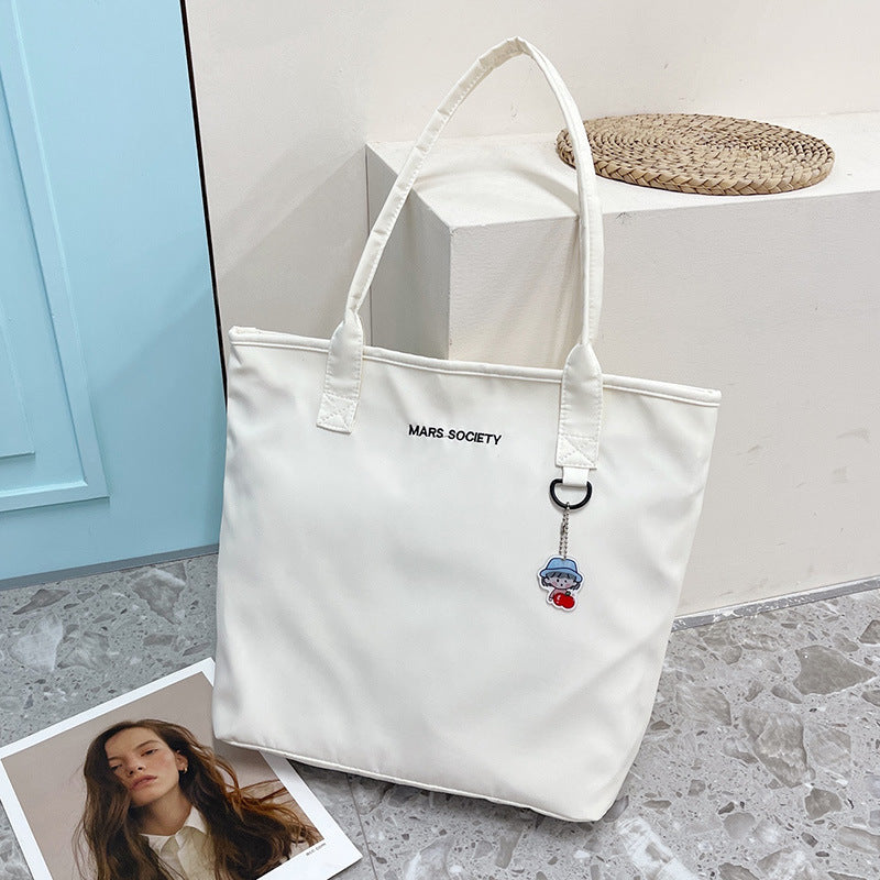 Charming Mori Soft Canvas Female Style Shoulder Bags