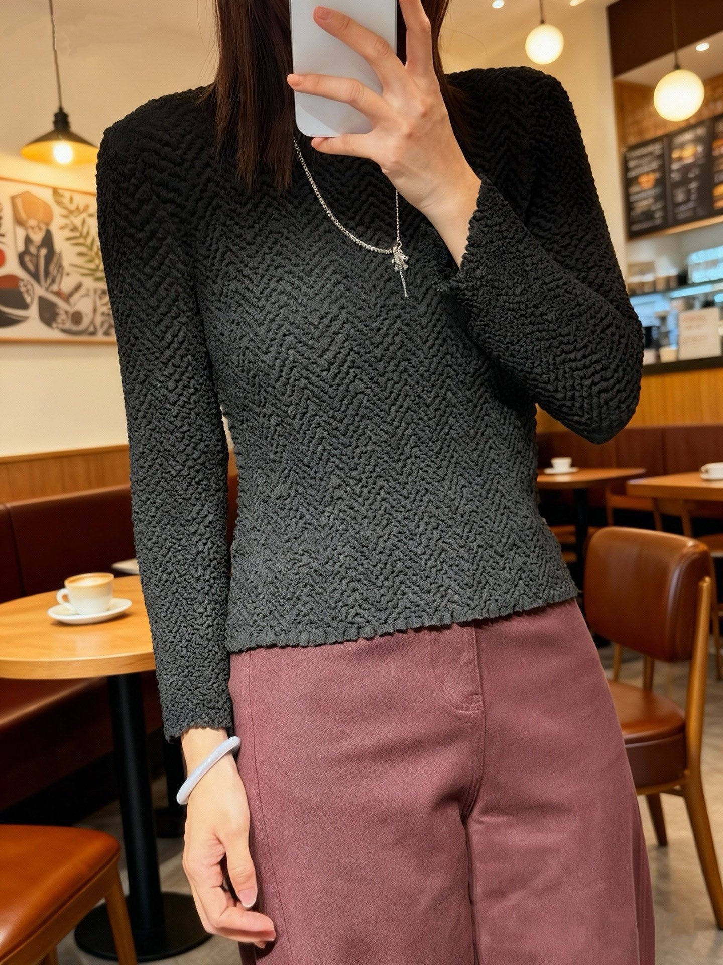 Women's Shirt Slim Fit Fashionable Slimming Autumn Fashion Blouses