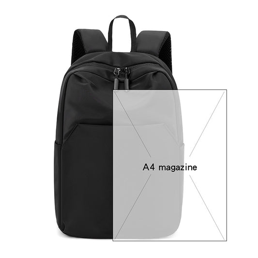Men's Style Leisure Solid Color Lightweight Trendy Backpacks