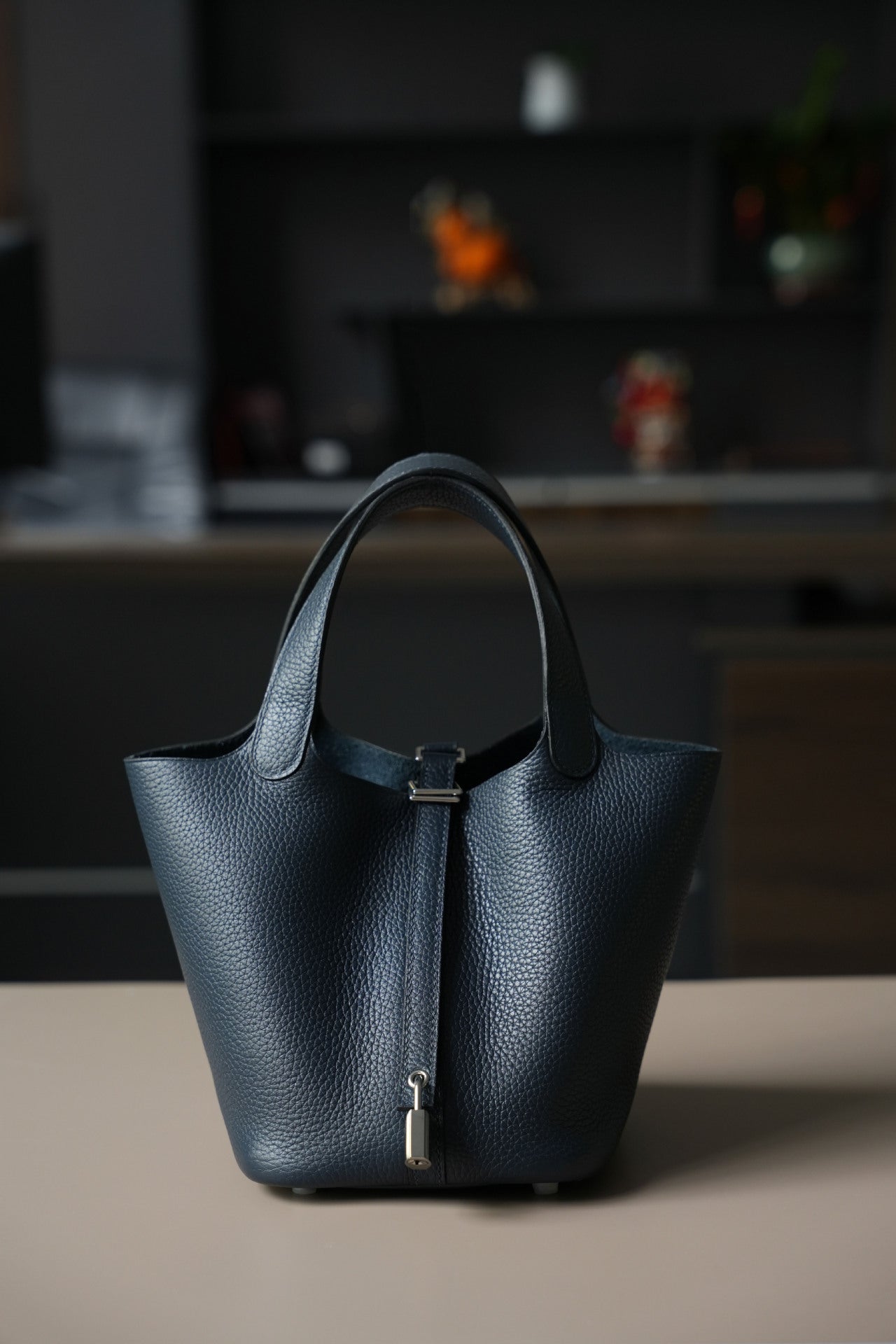 All Steel Hardware Drawing Oil Side Handbags