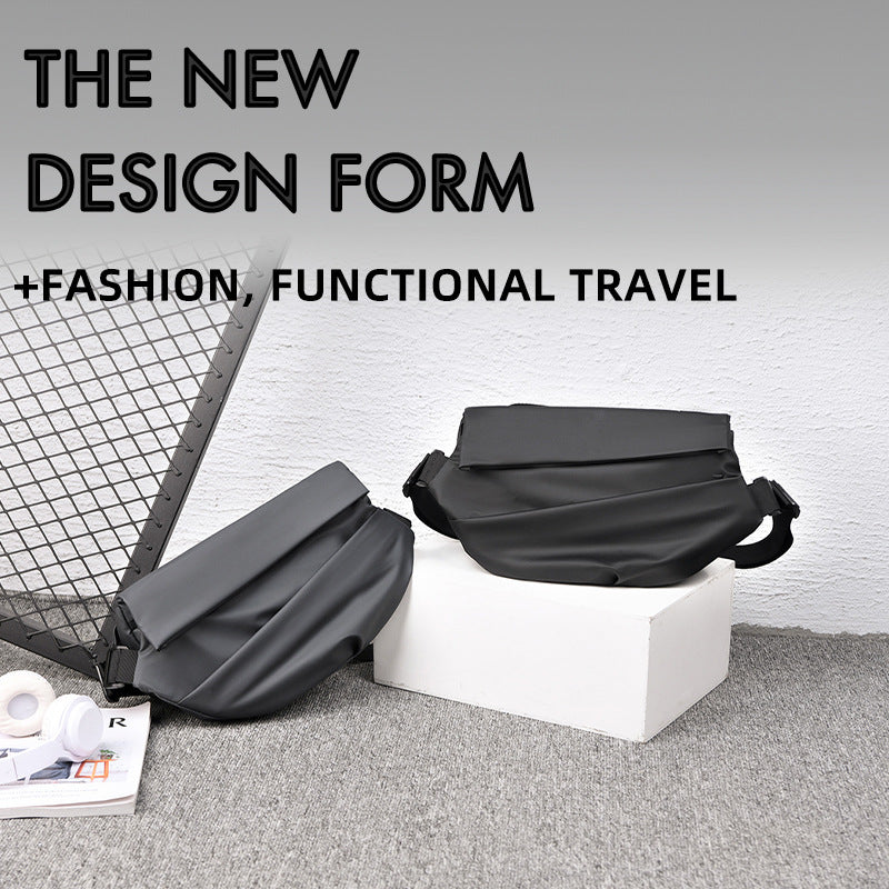 Men's Leisure Motorcycle Waterproof Multifunctional Lightweight Exercise Men's Chest Bags