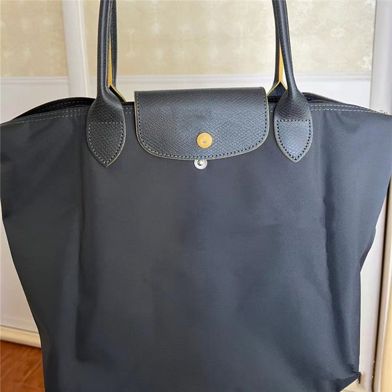 Durable Embroidered Dragon Dumpling Folding Underarm Bags