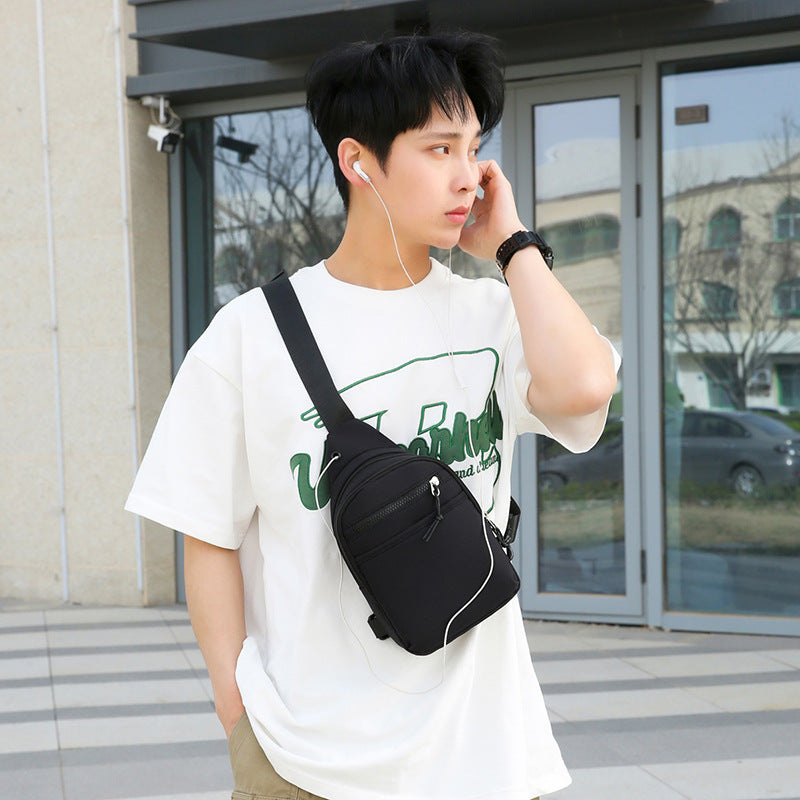 Men's Trendy Summer Waterproof Left Right Bags