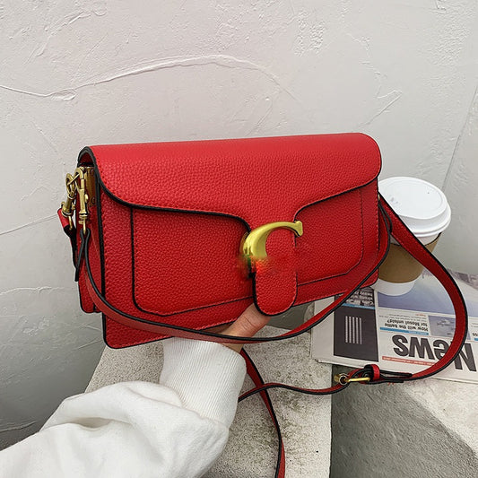 Women's Attractive Glamorous Fashion Caviar Simple Crossbody Bags