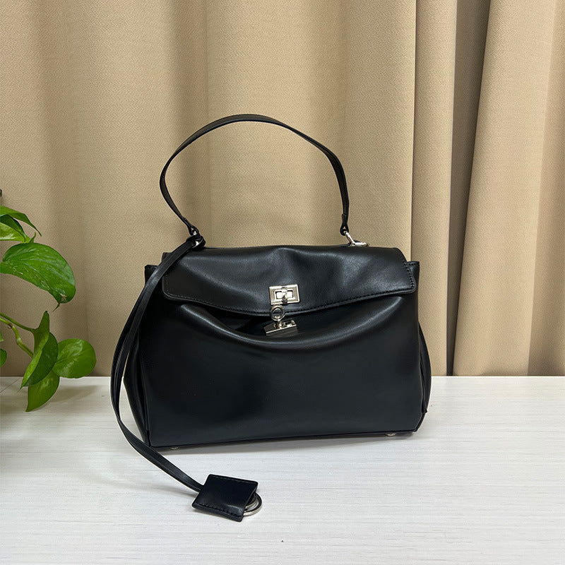 Women's Genuine Leather Large Capacity Commuter Hand Tote Bags
