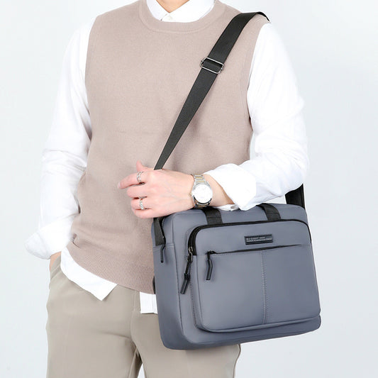 Graceful Fashion Waterproof Oxford Cloth Simple Men's Messenger Bags