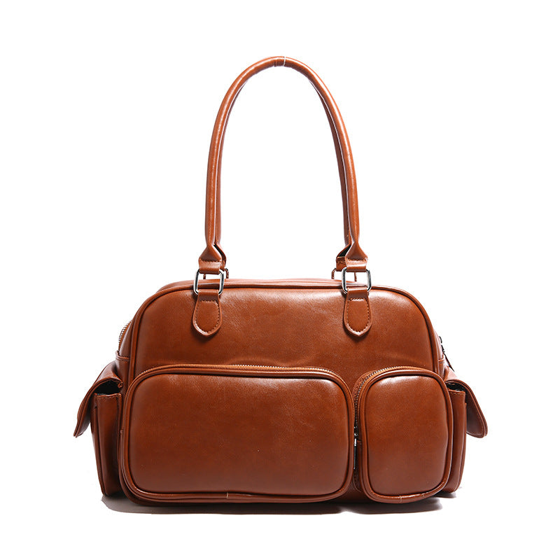 Women's French Minority Fashion Retro Trendy Underarm Tote Bags