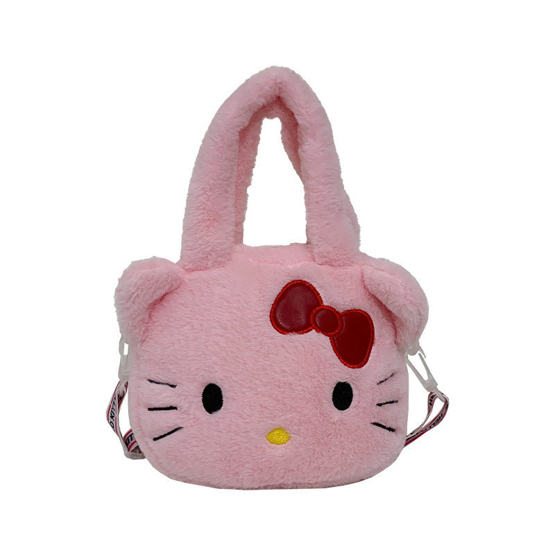 Plush Cute Cartoon Crane Machines Doll Purses