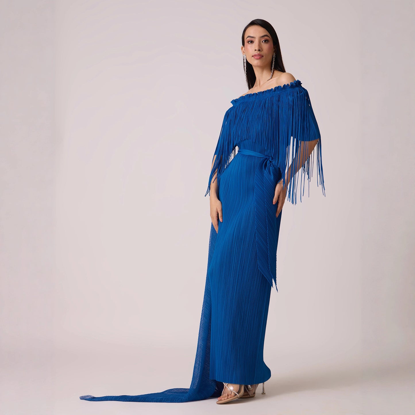 Women's Style Commute Pleated Dress Autumn High-grade Dresses