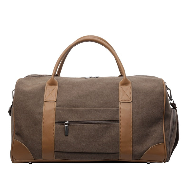 Women's & Men's & Portable Large Capacity Retro Canvas Travel Bags