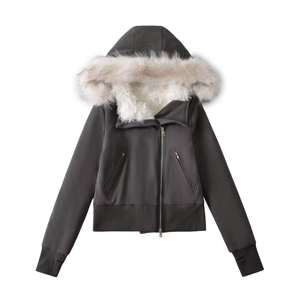 Women's Hot High Sense Big Fur Collar Sweaters