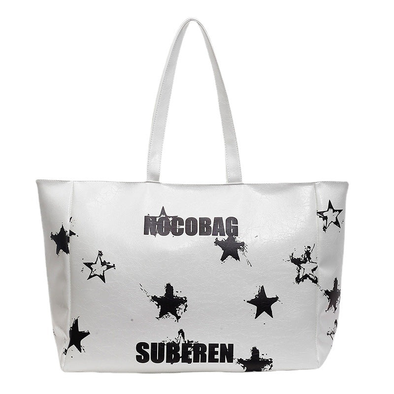 Women's Simple Commute Portable Nylon Large Capacity Travel Bags