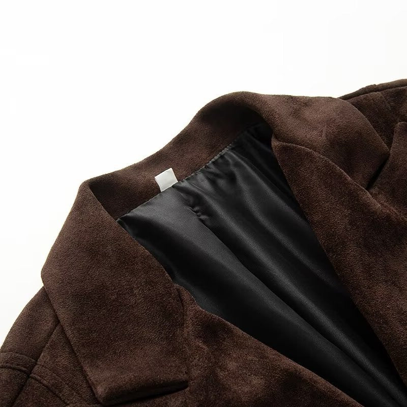 Women's Autumn Wear Elegant Fashion Temperament Brushed Blazers