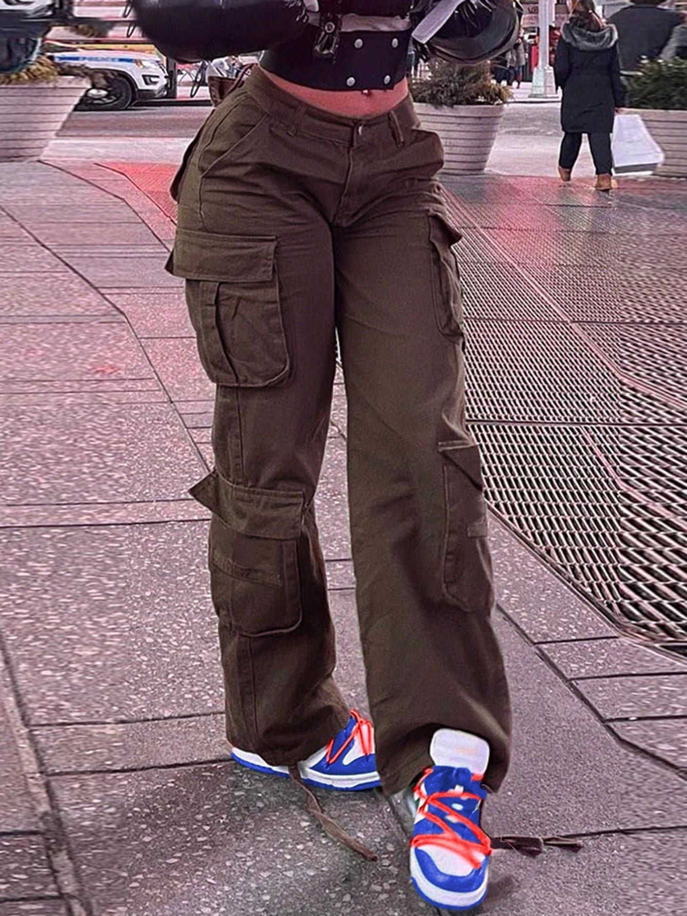 Women's Casual Working American Retro Tactical Pants