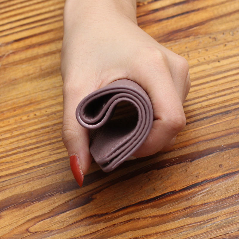 Women's Short Simple Stitching Texture For Ladies Wallets