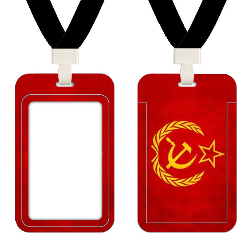 Soviet Union Lenin Marx Stalin Communist Card Holder
