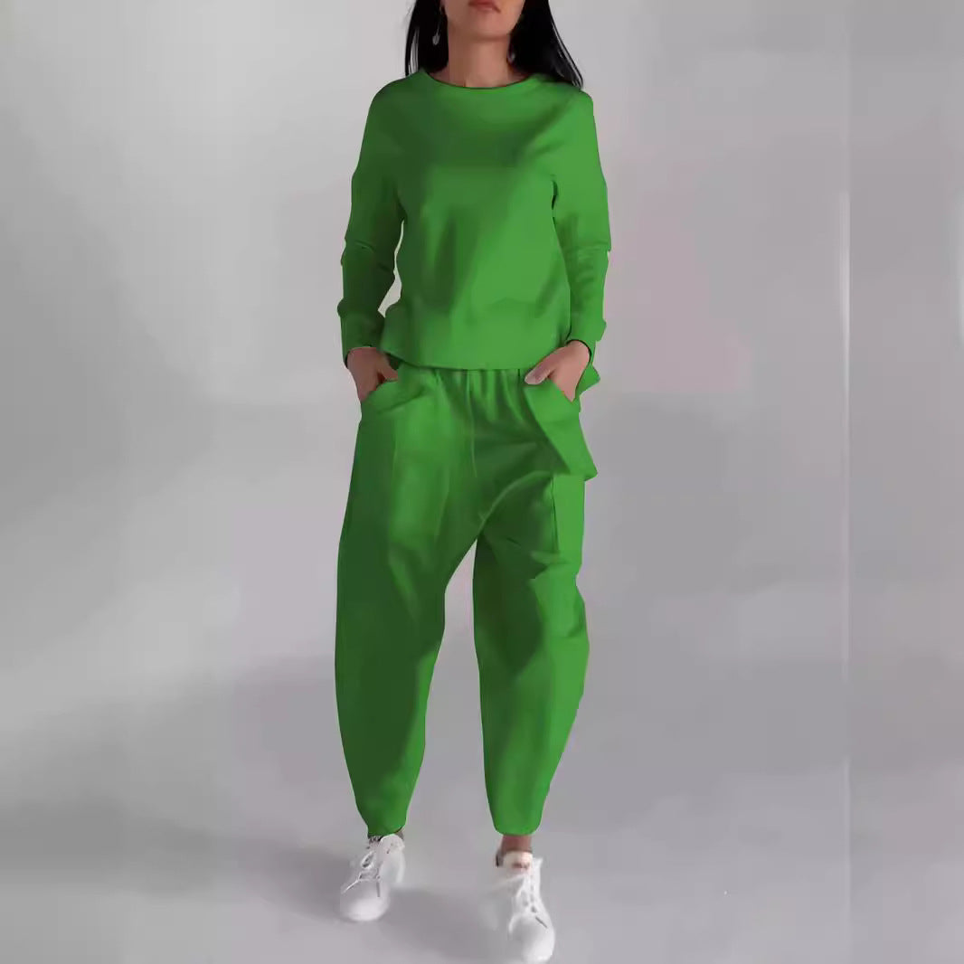 Autumn Fashion Craft Trendy Sports Solid Suits