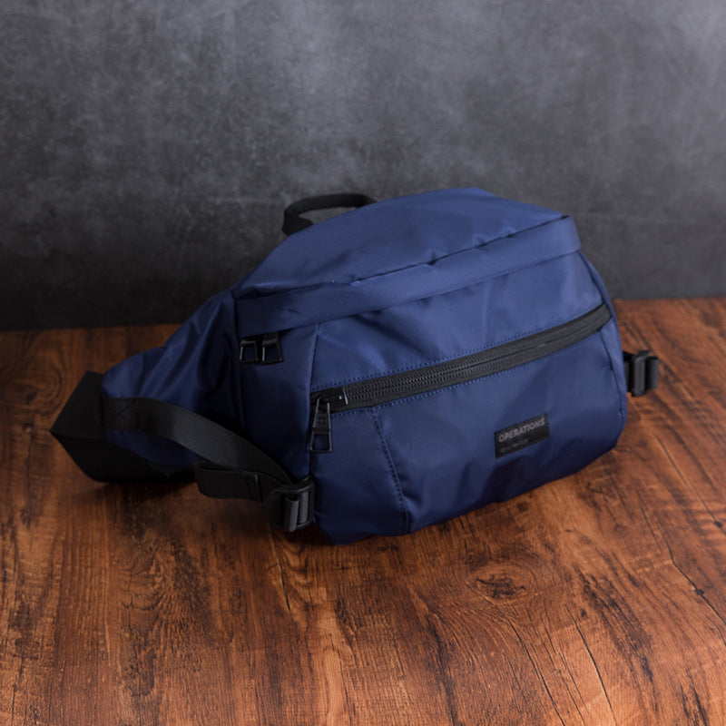 Men's Trendy Oxford Cloth Waterproof Pocket Personality Bags