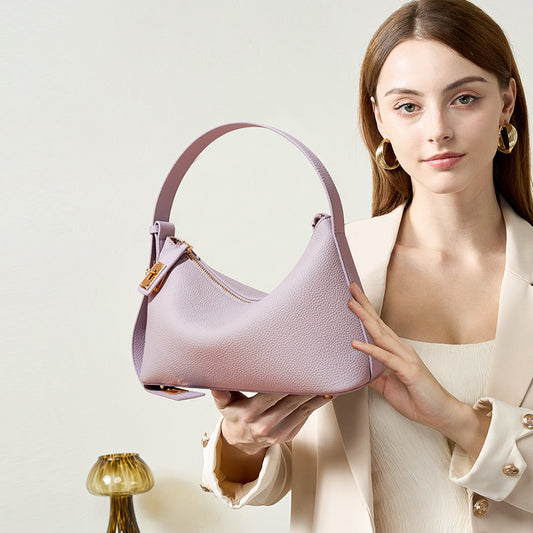 Women's Leather Commuter Niche High Sense Shoulder Bags