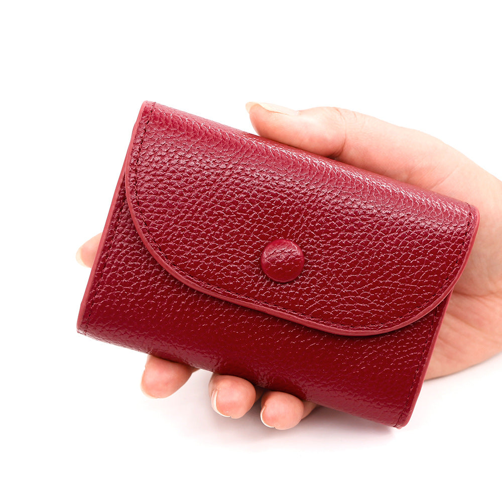 Simple Large Capacity Clutch Zipper Soft Purses