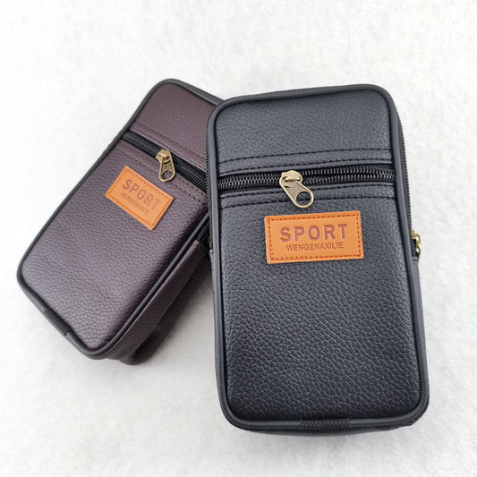 Men's Mobile Horizontal Running Pouch Rivers Lakes Bags