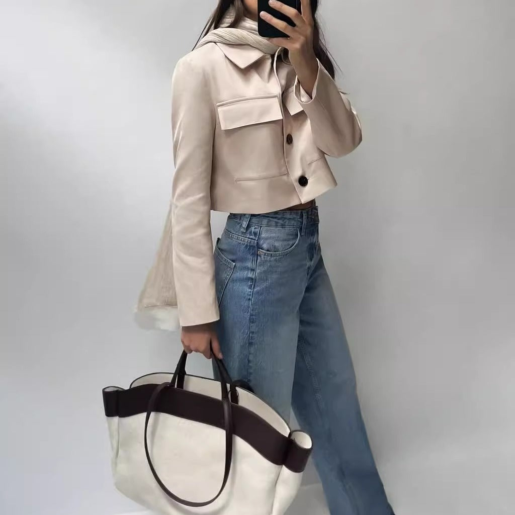 Women's Trendy Large Capacity Canvas Toto Fashion Tote Bags