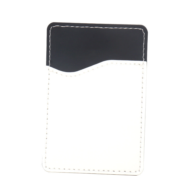 White Blank Mobile Back Sticker Cover Card Holder