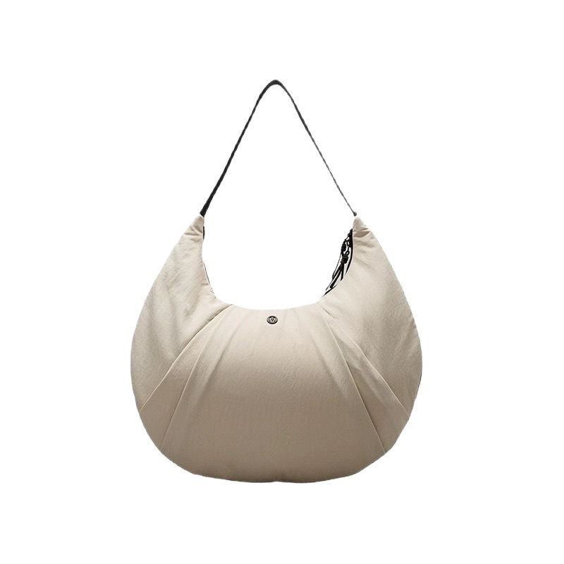 Women's Waterproof Nylon Yoga Underarm Lightweight Large Capacity Armpit Bags