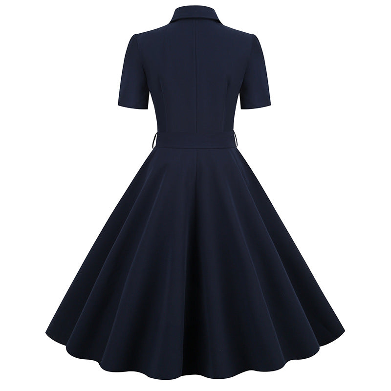 Sleeve Belt Large Swing Dress Pettiskirt Tight Shorts