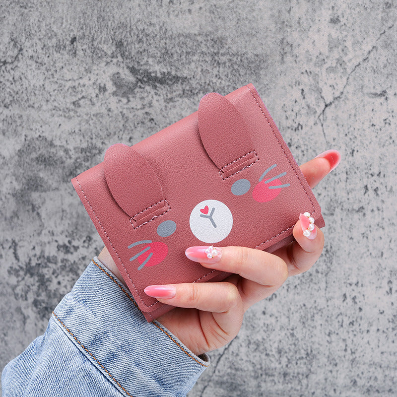 Women's Korean Short Creative Fashion Simple Ladies Wallets